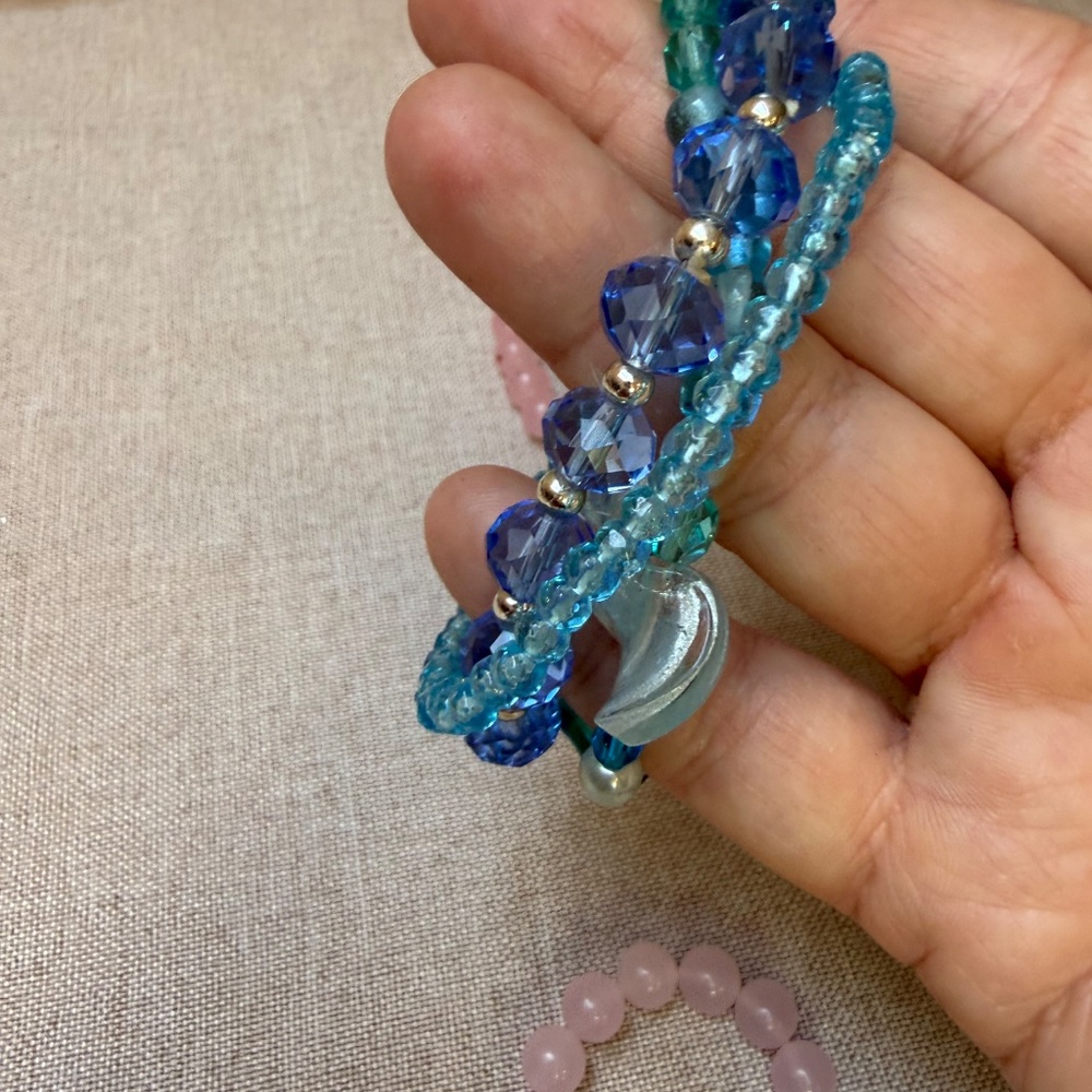 Bundle of 14 Beaded Stretchy Bracelets - Picture 9 of 9